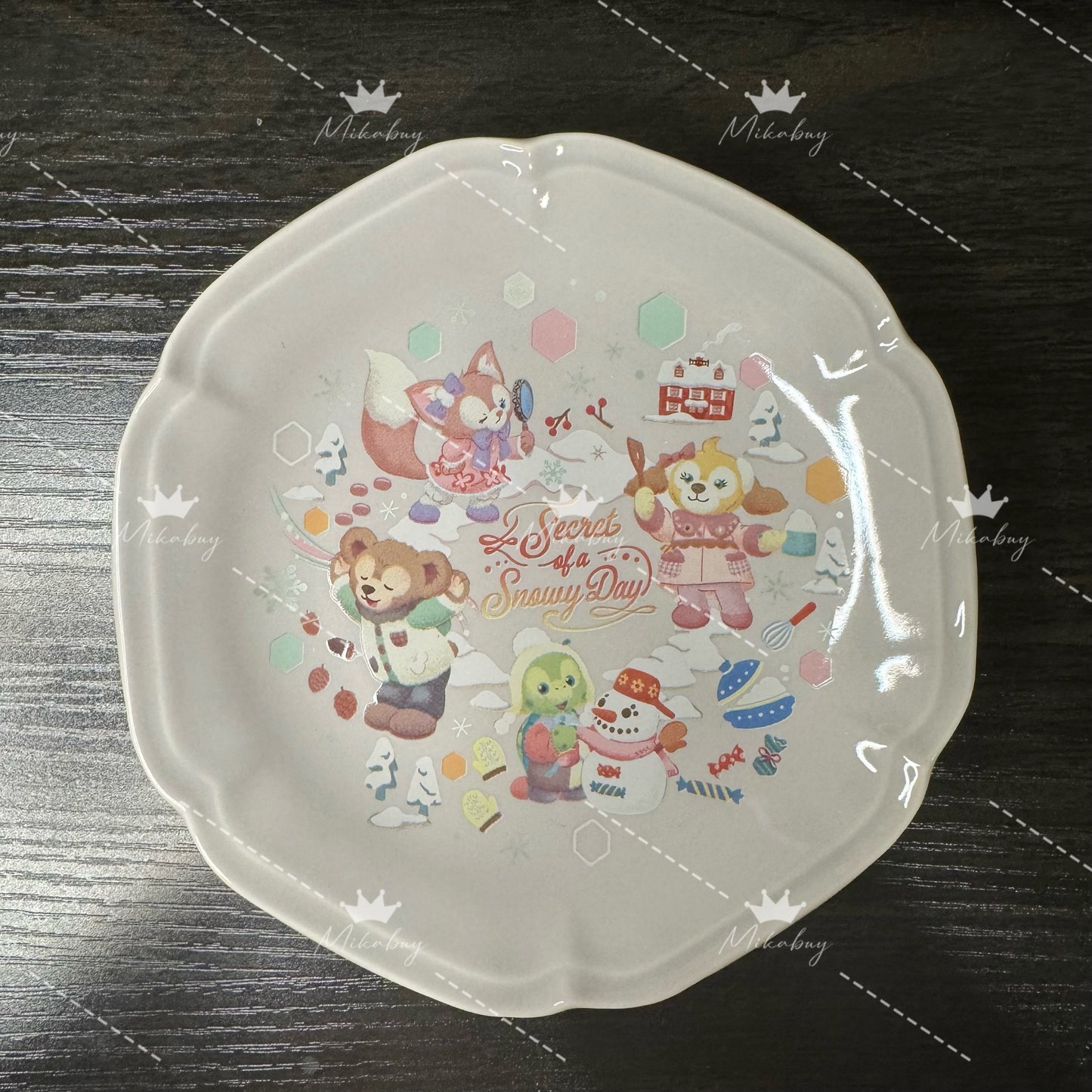 Duffy&FDs Secret if a Snowy Day - Souvenir Plate