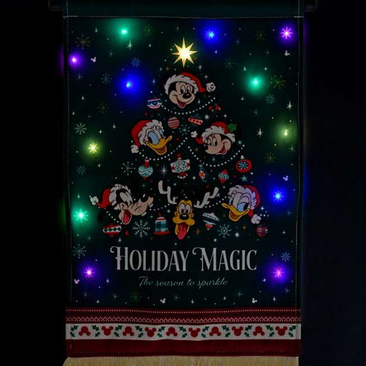 Disney Christmas 25 - Mickey & Friends Light Up Tapestry 掛布