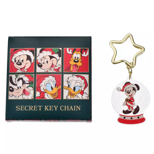 Disney Christmas 25 - Mickey & Friends Secret Keychain Snow Globe Style