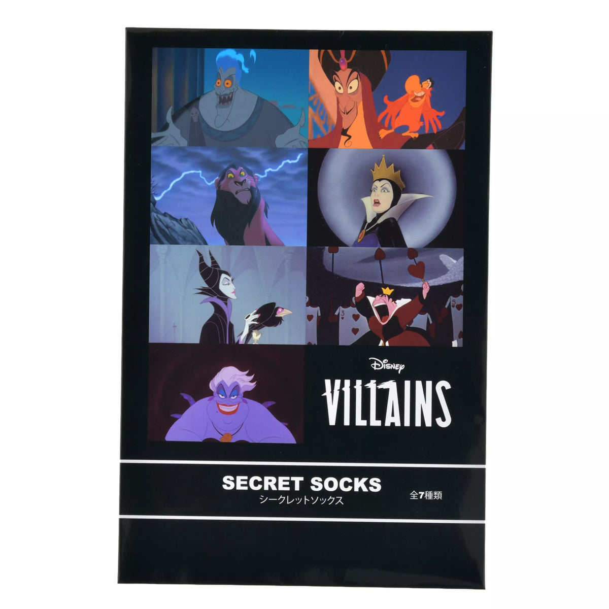 Disney Villains 26 - Secret Socks (Sizes 23-25)