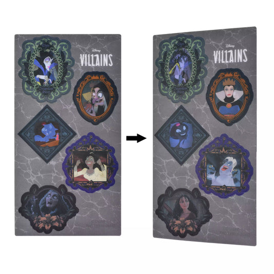 Disney Villains 26 - Lenticular Sticker Collection
