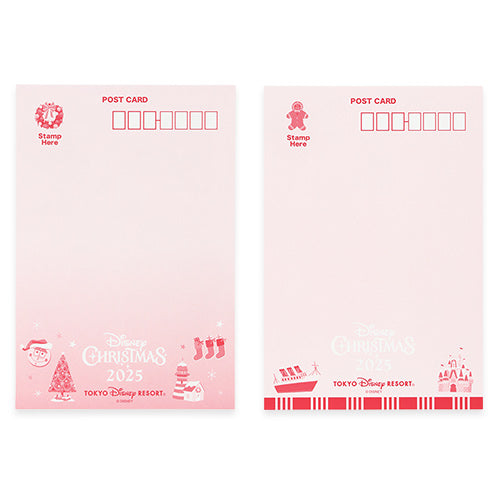Disney Resort Christmas 25 - Postcard set