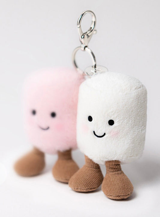 Amuseables Pair Of Marshmallows Bag Charm