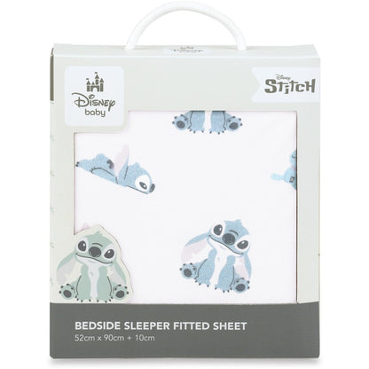 Stitch Co-Sleeper Fitted Sheet 嬰兒床單