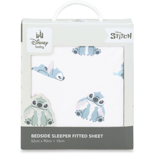 Stitch Co-Sleeper Fitted Sheet 嬰兒床單
