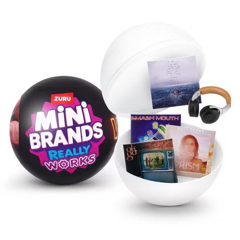 Zuru Mini Brands 迷你黑膠唱片第一彈 - 盲盒 (單件裝)
