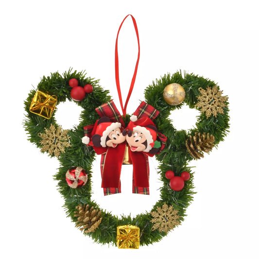 Disney Christmas 25 -  Mickey & Minnie Wreath Light Up