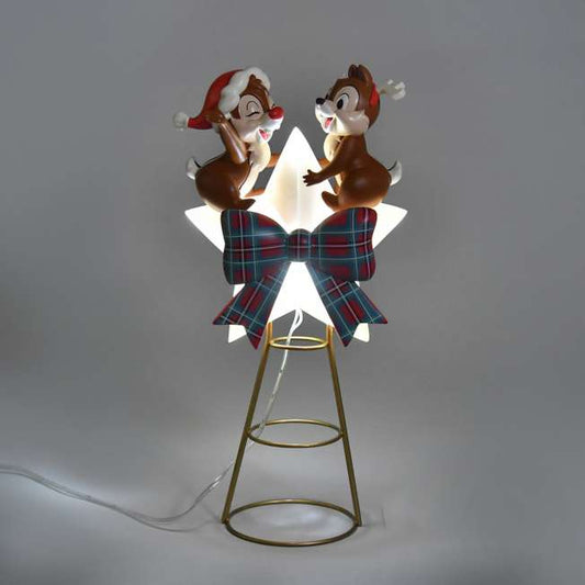 Disney Christmas 25 - Chip & Dale Light Up Tree Topper
