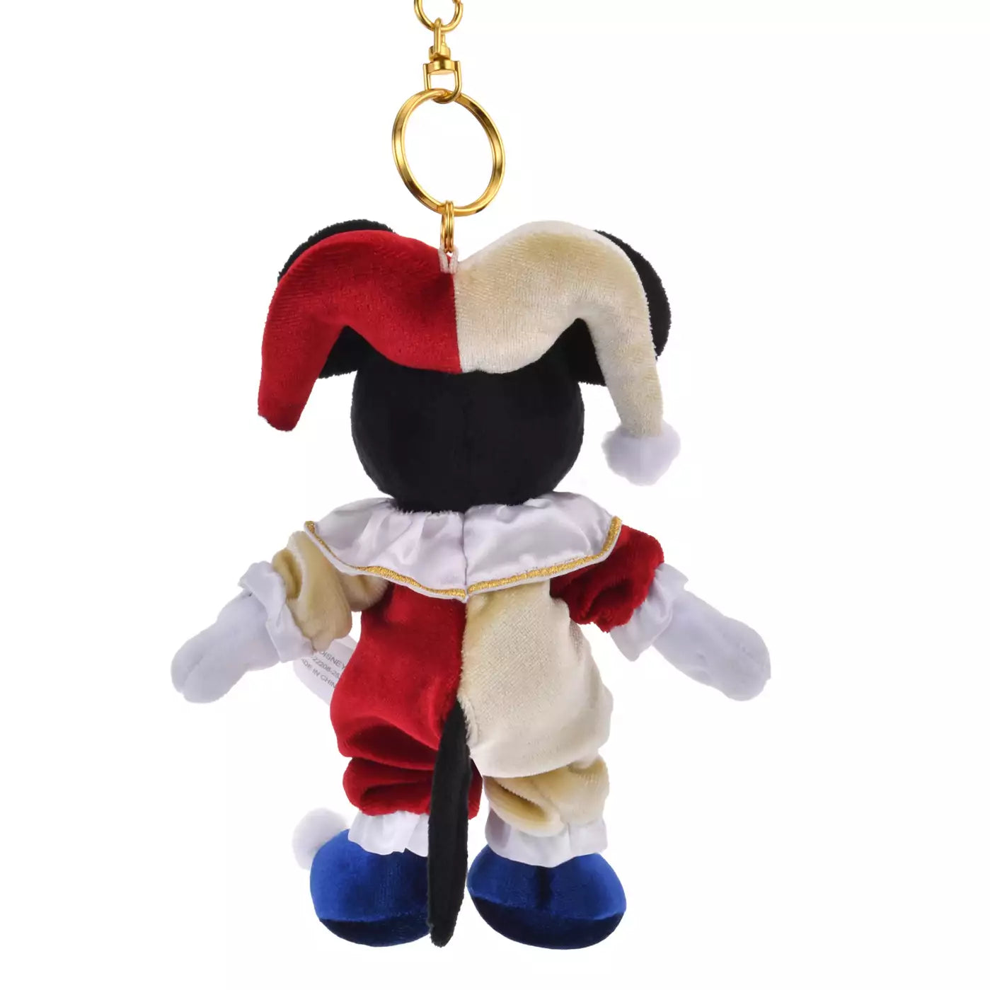 PIERROT COSTUME - Plush Keychain Mickey