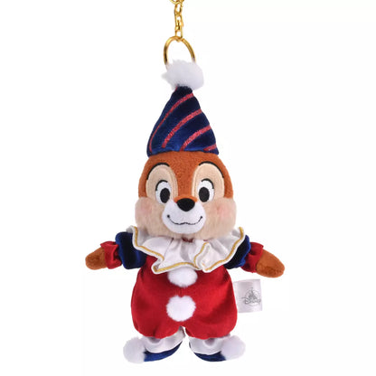 PIERROT COSTUME - Plush Keychain Chip
