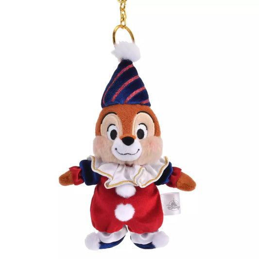PIERROT COSTUME - Plush Keychain Chip