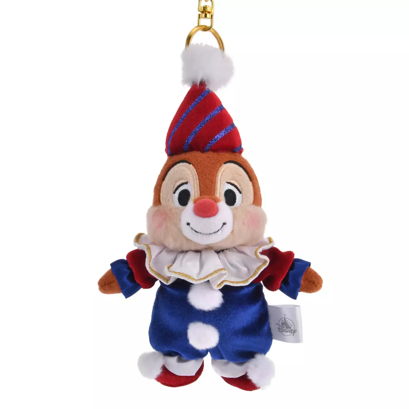 PIERROT COSTUME - Plush Keychain Dale
