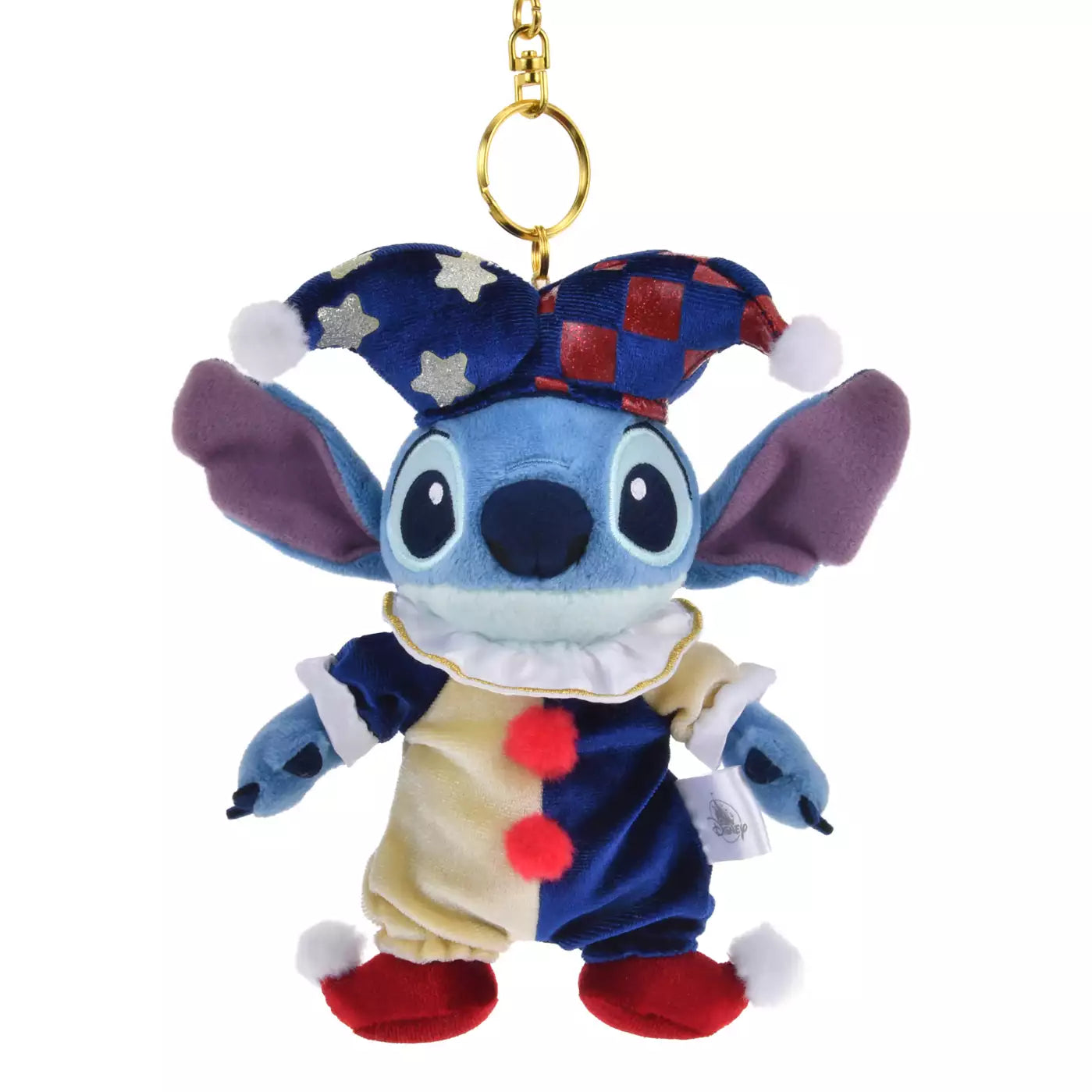 PIERROT COSTUME - Plush Keychain Stitch