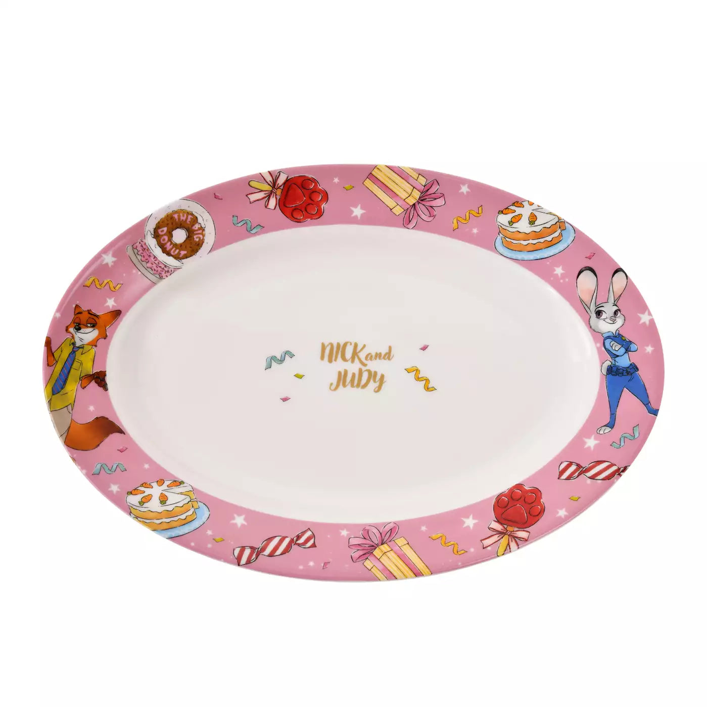Holiday Season Collection - Judy & Nick Oval Plate