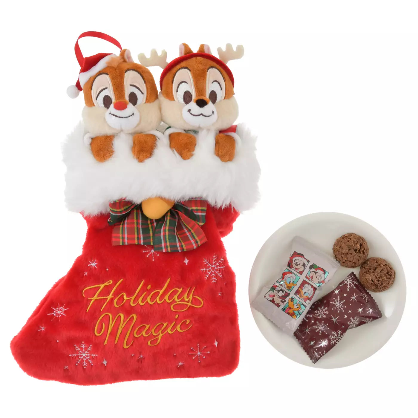 Disney Christmas 25 - Chip & Dale Crunch Chocolate Case 聖誕襪