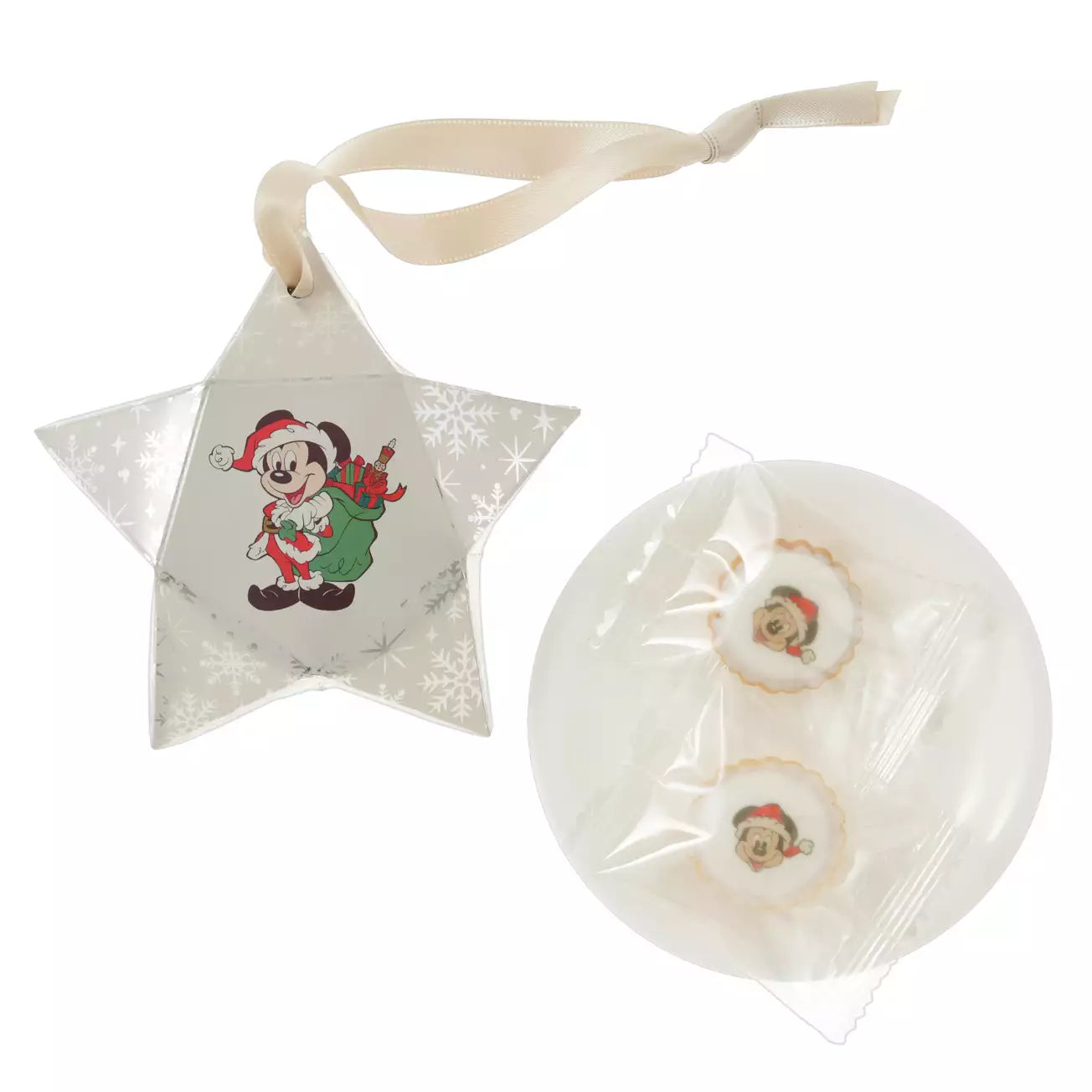 迪士尼聖誕25-米奇和朋友餅乾星星掛飾餅乾
