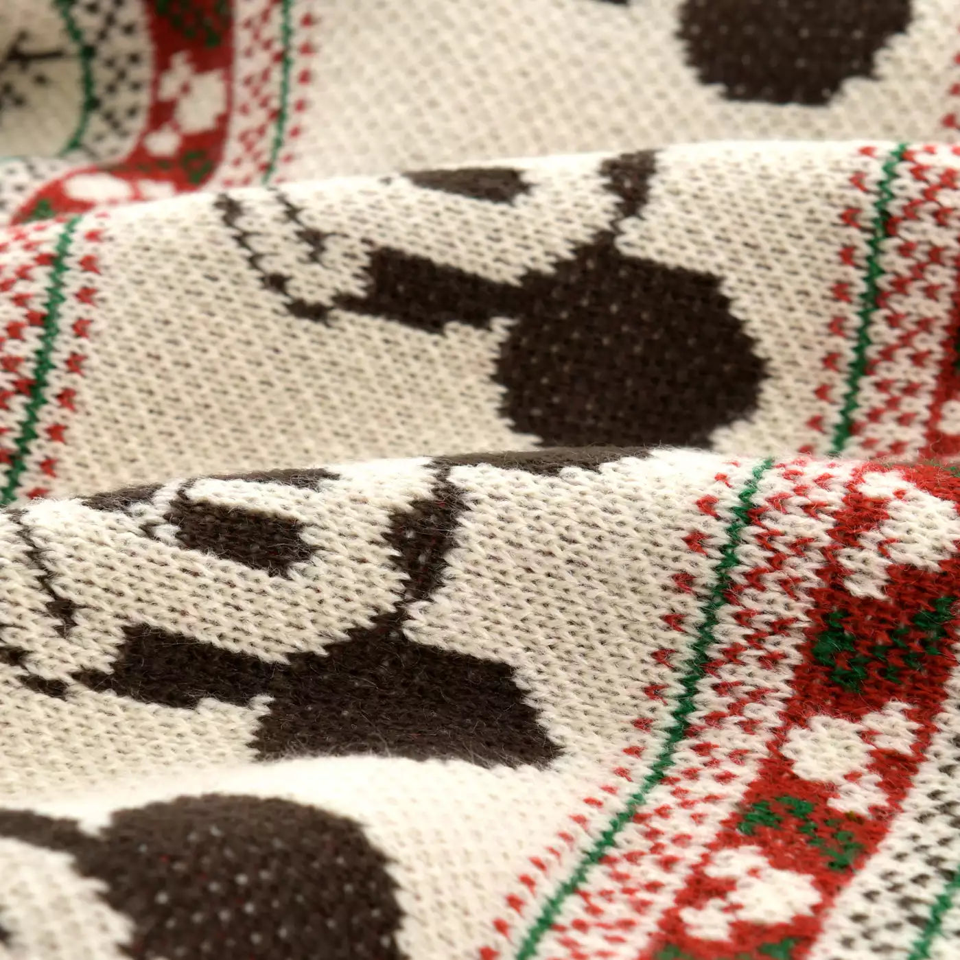 迪士尼聖誕節 25 - 米奇長袖針織開襟衫