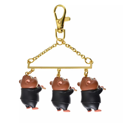 Tropical Zootopia - Lemming Businessman Keychain (Restocked)