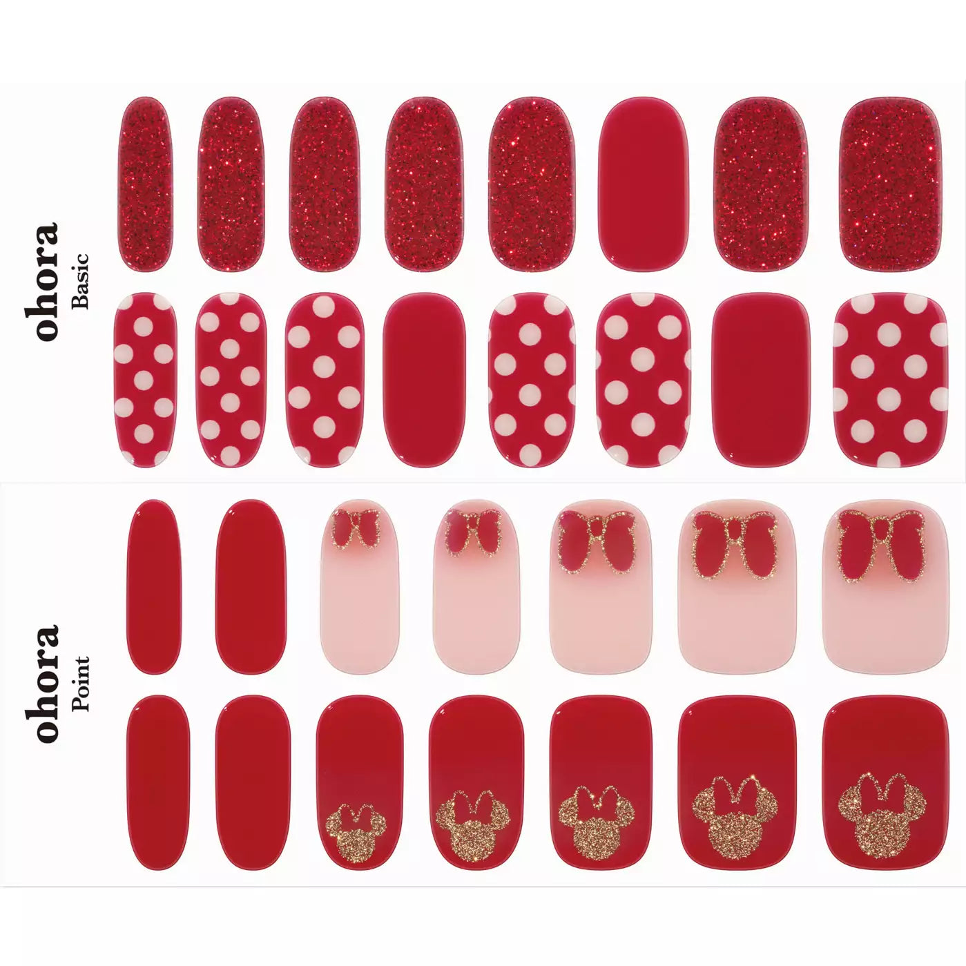 ohora - Minnie Nail Stickers (ND-029-JC)