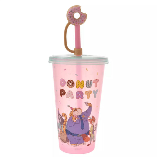 Zootopia 10th Anniversary - Tumbler with Color-Changing Straw Cap 變色飲筒水杯
