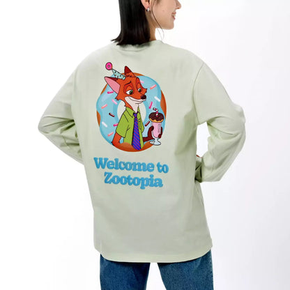 Zootopia 10th Anniversary - Nick Long Sleeve T-Shirt