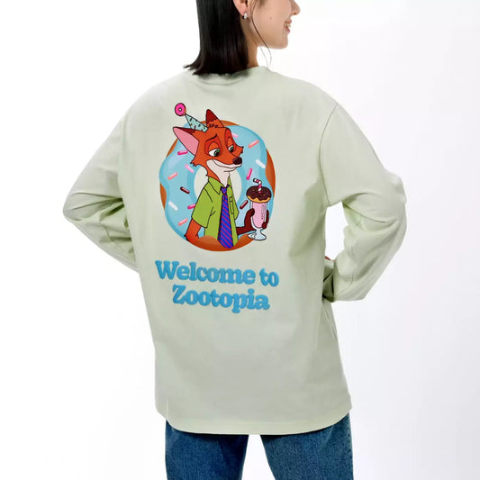 Zootopia 10th Anniversary - Nick Long Sleeve T-Shirt