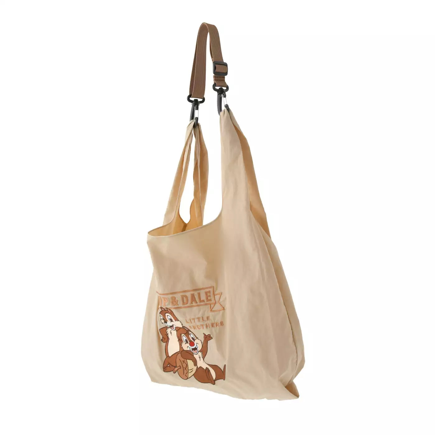 2 WAY Foldable Tote Bag - Chip & Dale