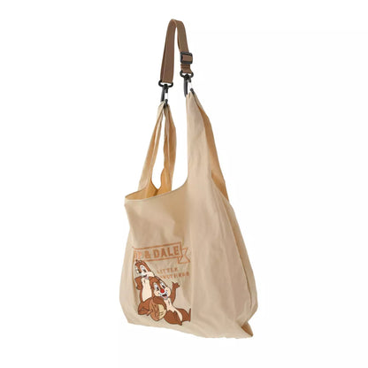 2 WAY Foldable Tote Bag - Chip & Dale