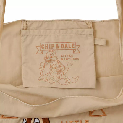 2 WAY Foldable Tote Bag - Chip & Dale