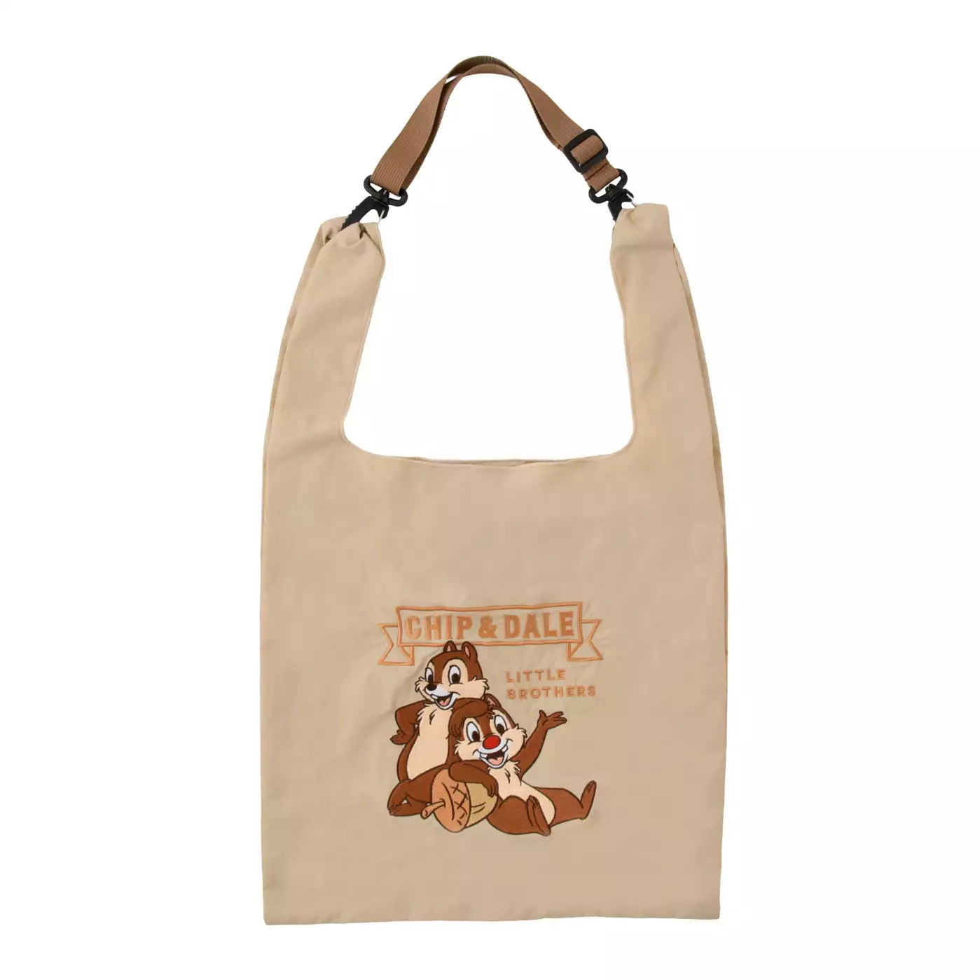 2 WAY Foldable Tote Bag - Chip & Dale