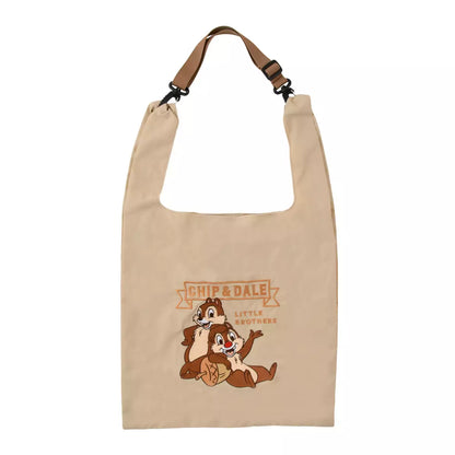 2 WAY Foldable Tote Bag - Chip & Dale