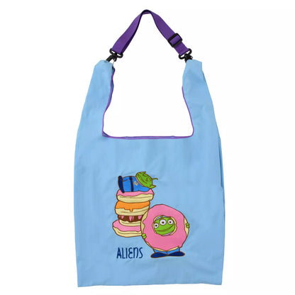 2 WAY Foldable Tote Bag - Alien