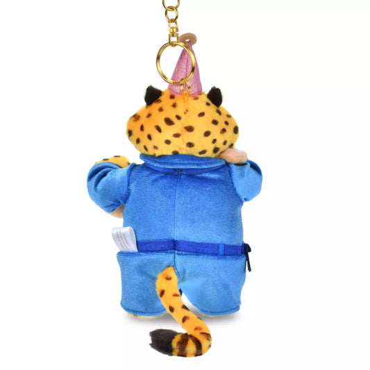 Zootopia 10th Anniversary - Clawhauser Plush Keychain 掛飾