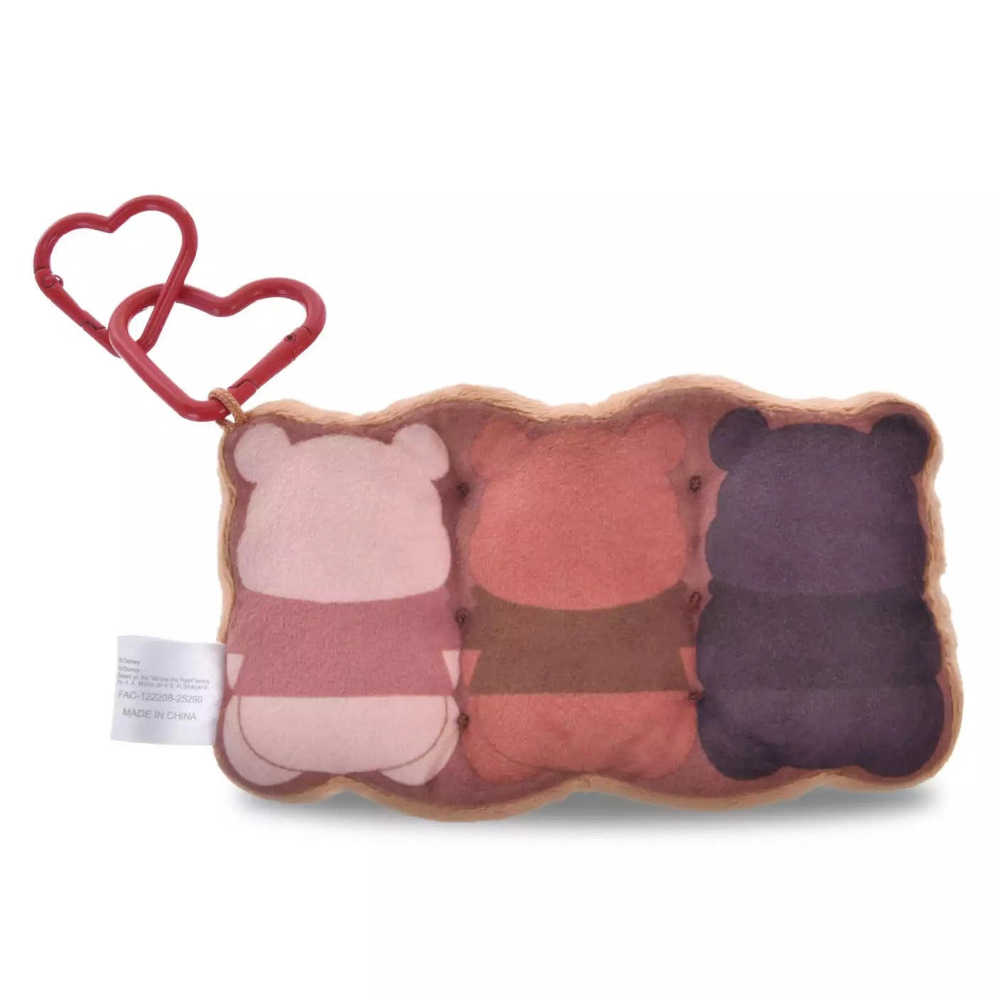 CHOCOLATE STYLE(6/01) - Plush Keychain 掛飾 Triple Pooh