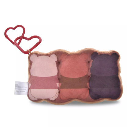CHOCOLATE STYLE(6/01) - Plush Keychain 掛飾 Triple Pooh