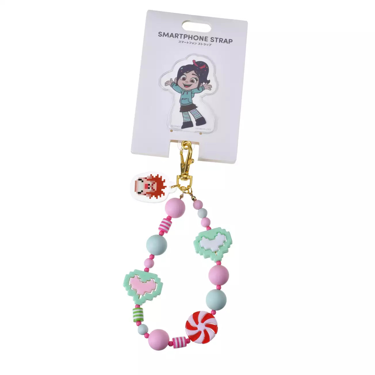 免持用品 - 智慧型手機掛繩 Vanellope &amp; Ralph