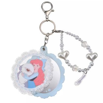 Illustrated by mikko - Keychain with Mirror Charm