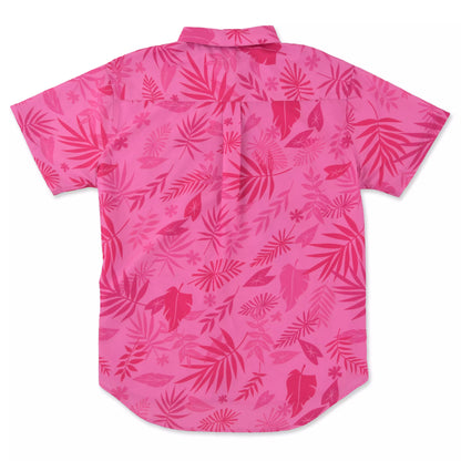 Tropical Zootopia - Short-Sleeve Shirt with Tie