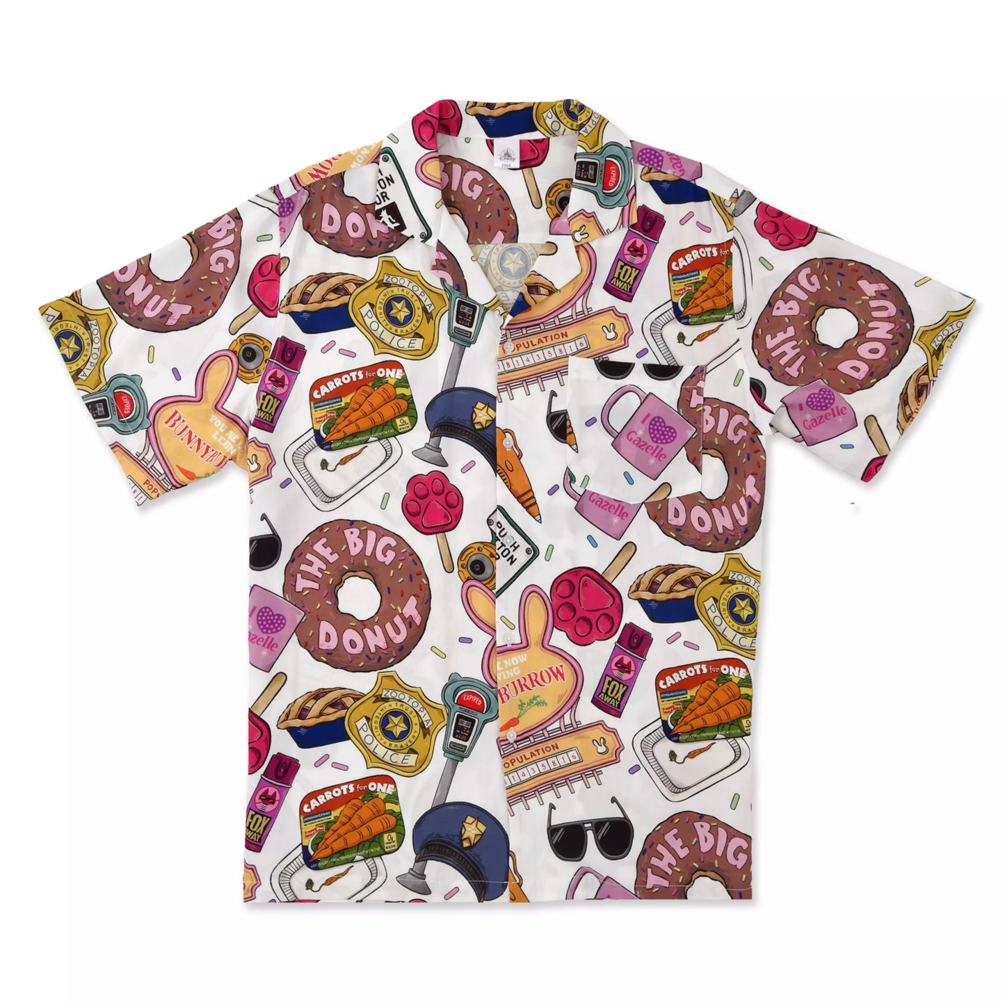 Summer Shirt Collection - Short-Sleeve Shirt 恤衫外套 Zootopia