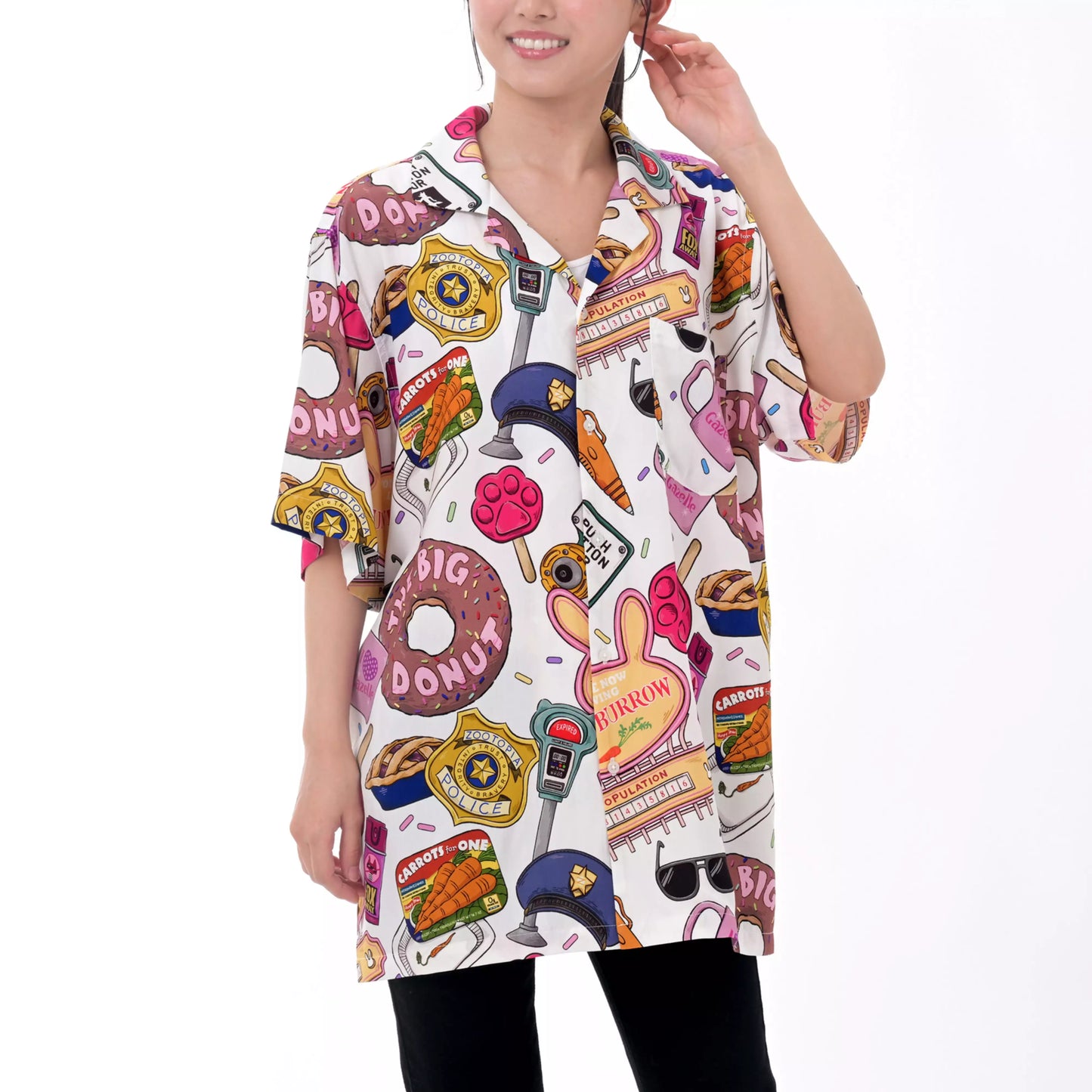 Summer Shirt Collection - Short-Sleeve Shirt 恤衫外套 Zootopia