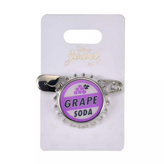 Costume Accessories - Up Brooch Grape Soda Badge
