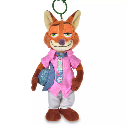 Tropical Zootopia - Plush Keychain Nick