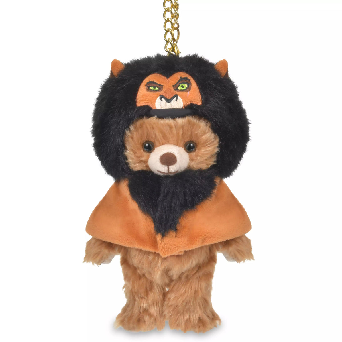 Disney Villains 26 - UniBEARsity Plush Keychain Costume 公仔著用斗蓬 Scar