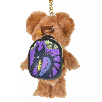 Disney Villains 26 - UniBEARsity Plush Keychain Pouch (Maleficent Dragon)