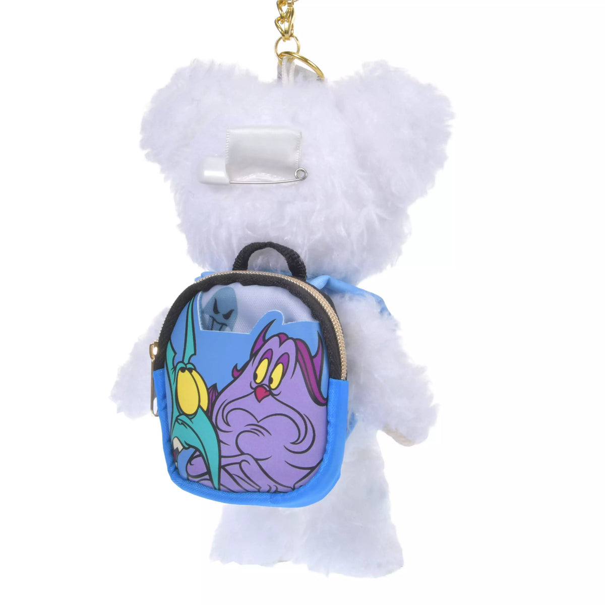 Disney Villains 26 - UniBEARsity Plush Keychain Pouch (Pain & Panic)