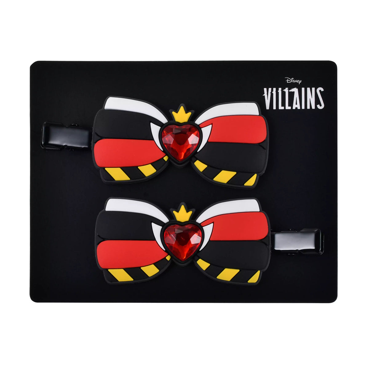 Disney Villains 26 - Hair Clip Set (Queen of Hearts)
