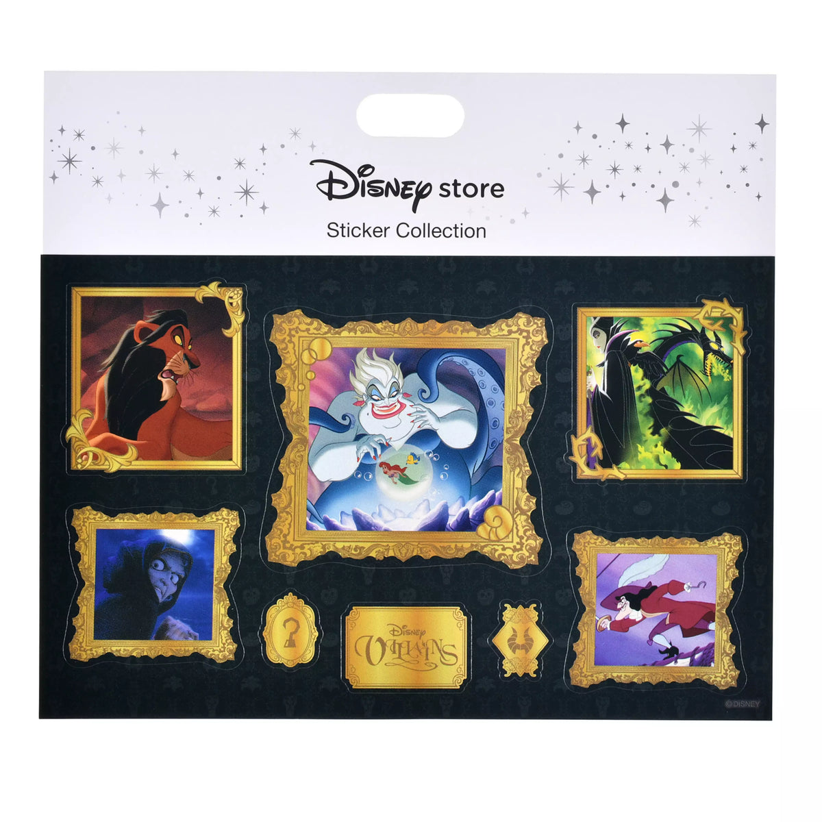 Disney Villains 26 - Sticker Collection - Museum Style