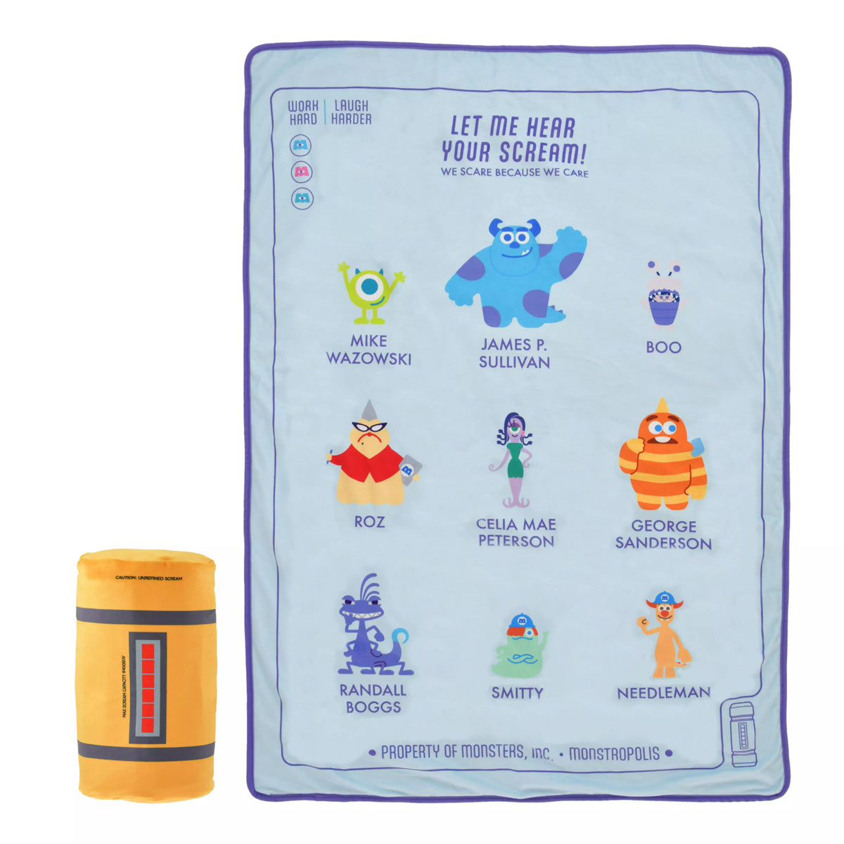 MONSTERS INC. 25TH - Blanket