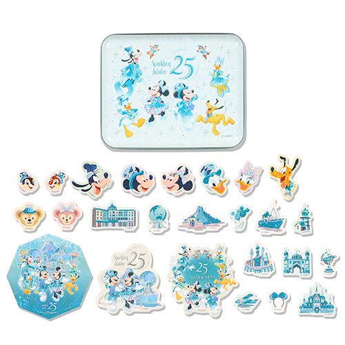 TOYKO DISNEYSEA 25TH SPARKLING JUBILEE - Sticker set