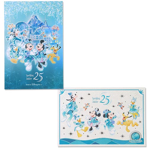 TOYKO DISNEYSEA 25TH SPARKLING JUBILEE - Postcard set